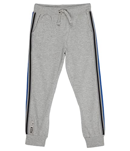 VINTAGE HAVANA Boy's Stripe Rib Joggers (Little Kids) Classic Grey 4 (Little Kid)