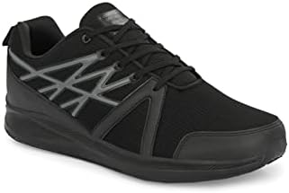 OFF LIMITS Men's Sparta B&T Sports Shoe, Black/Silver, 14 UK
