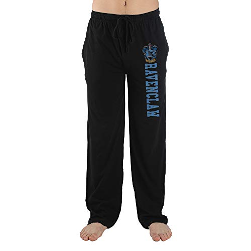 Bioworld Harry Potter Hogwarts Ravenclaw House Print Men's Loungewear Lounge Pants