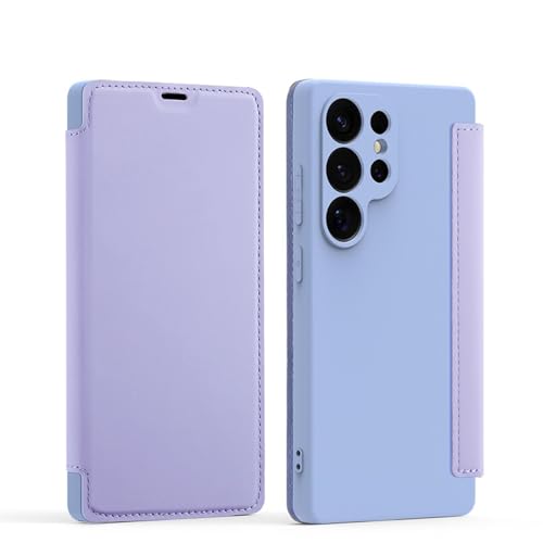 Housse antichoc Samsung S22 violette résolvant les chutes et rayures d'écran
