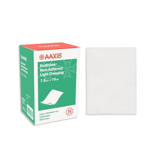 Bodichek Non-Adherent Light Dressings 7.5 cm x 10 cm Size 50 Pack