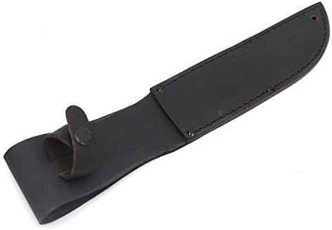 Snake Eye Tactical Full Size KA-BAR Style Genuine Leather Sheath