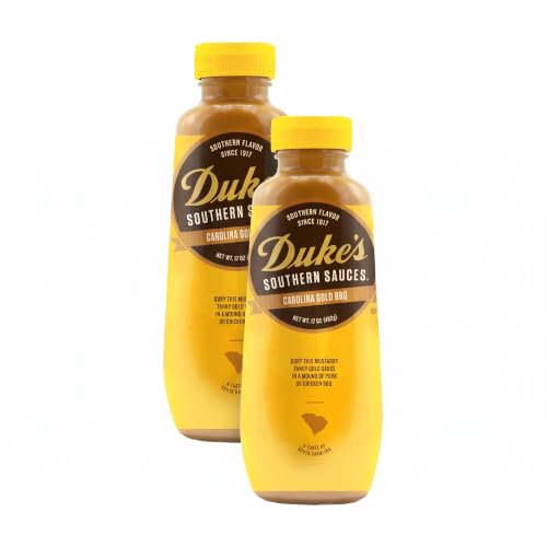 Duke’s Carolina Gold Southern Dipping Sauce, 17 Ounce (Pack of 2)