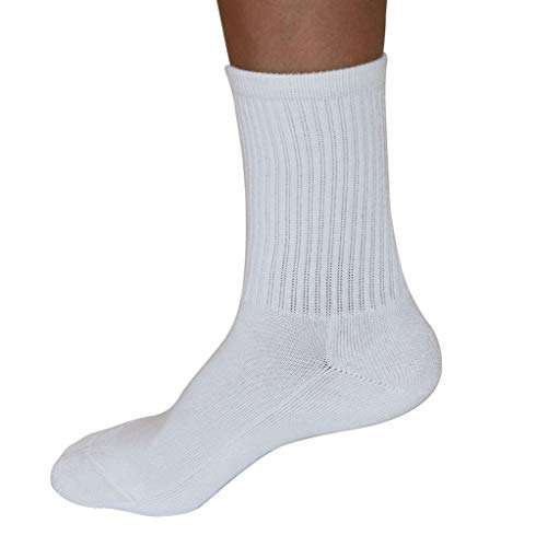 Spun Bamboo Men's Organic Bamboo Viscose 3/4 Crew Athletic Socks - Ultra-Soft Socks - Cushion Comfort Crew Socks - Superior Wicking Crew Socks - Seamless Crew Socks - Natural2
