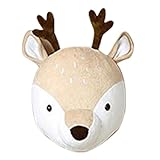 Accento decorativo unico da parete: progettata per aggiungere personalità e fascino, questa scultura a forma di testa di animale finta a parete porta un tocco creativo a camere da letto, salotti, sale giochi o dormitori, trasformando istantaneamente pareti semplici in punti focali accattivanti