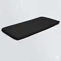 Colchonete Para Carrinho Bebê Modelo Moises Tradicional Universal Espuma Soft (Preto)