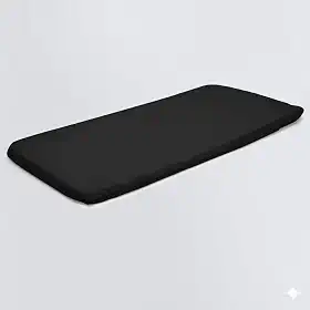 Colchonete Para Carrinho Bebê Modelo Moises Tradicional Universal Espuma Soft (Preto)