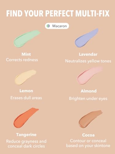 SHEGLAM コンシーラー カラーコレクター6色 ナチュラルベージ フルカバー 色補正(Macaron) の商品画像 3