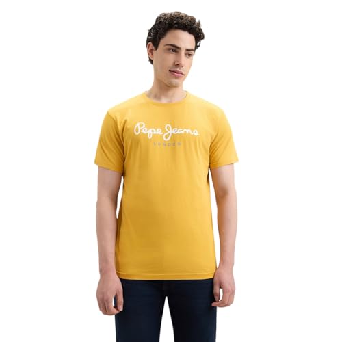 Image of Pepe Jeans Men T-Shirt|Cotton|Slim Fit