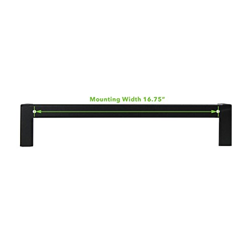 NavePoint 3U 19 Inch Vertical Wall Mount Rack Wall Mountable Server Rack w/Hardware Black - Thumbnail 3