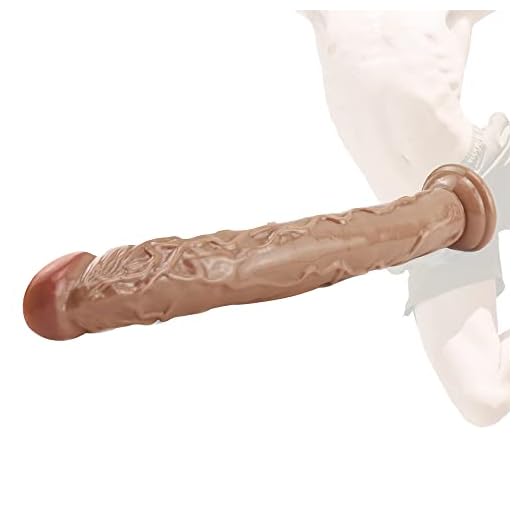 QMMYA 35cm Cønsølãdør Sêxụål para Mujeres Rëãlistãs Çòňšôḷådôrëș con Vëntøsã XXL Pęņęş De Silicona Ęstimụläđór Pụñtó Ġ Đilđø Mḁsḁjeḁdør Mạņuạl