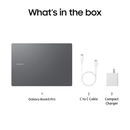 Samsung Galaxy Book5 Pro, 16", AI PC, Copilot+, Intel U7H, 47 Tops, 16GB RAM, 1TB Storage, Touch AMOLED Display - Gray (CAD Version & Warranty) by Samsung - Image 6