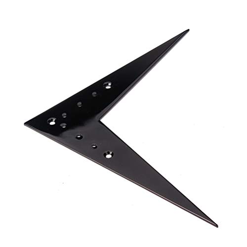 Heallily Metal Flying V Guitar Bridge Tailpiece (Black) #TOP3
