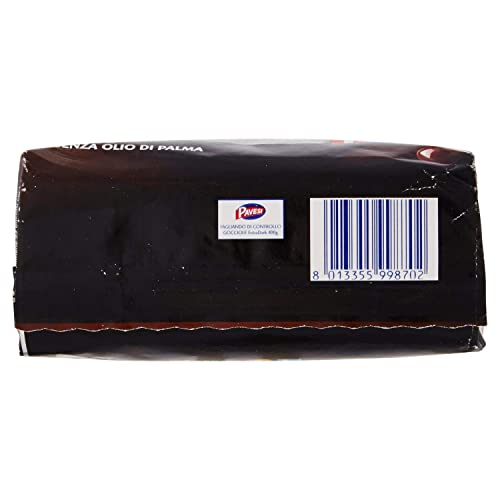Pavesi Biscotti Frollini Gocciole Extra Dark con Cioccolato Fondente, 400g (Confezione da 2)