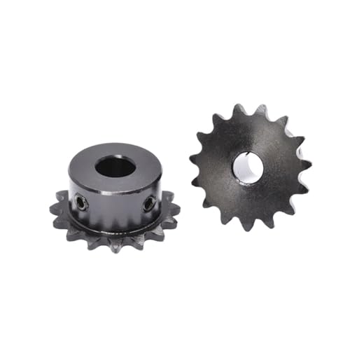 Bevel Gear Pinion Hardware Mechanical 1PCS 10T-19T 04C Chain Gear Bore 6mm Industrial Sprocket Wheel Motor Chain Drive Sprocket Tooth Pitch 6.35mm Steel(12 Teeth)