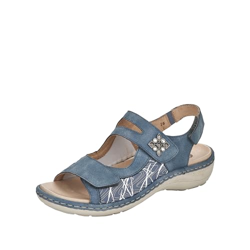 Remonte Femme D7647 Sandale élégante idéale pour vos promenades en ville et sorties estivales