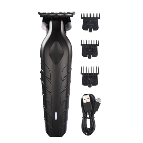 Juego de recortadora de pelo para hombre, afeitadora de barba, cortadora de decoloración, kit de corte para uso en viajes en casa, dispositivo de aseo eléctrico para barberos y principiantes, solución