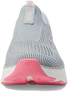 Skechers Women's Max Cushioning Arch Fit Fluidity Hands Free Slip-Ins Sneaker, Gray/Pink, 8 | Image 5