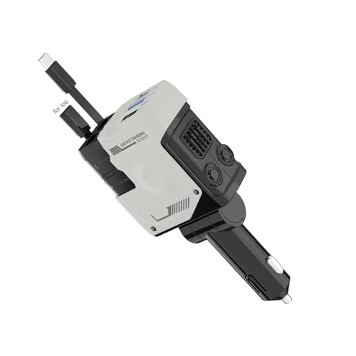 Cargador de coche de 120W ideal para viajes largos en SUV