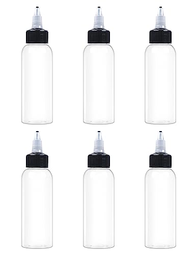 EOSAU 2 oz Travel Squeeze Bottles