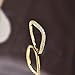 Newshe Jewellery Stackable Curved Wedding Bands for Women Cubic Zirconia Eternity Rings 925 Sterling Silver Wishbone Engagement Bridal Size 6