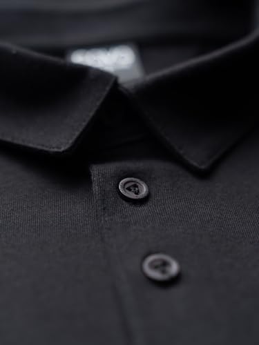 Image of CAVA Supima Polo T-Shirt for Men | Regular Fit, Ultra-Soft Supima Cotton, Lightweight, Polo Neck, Versatile Style | Casual to Formal Wear