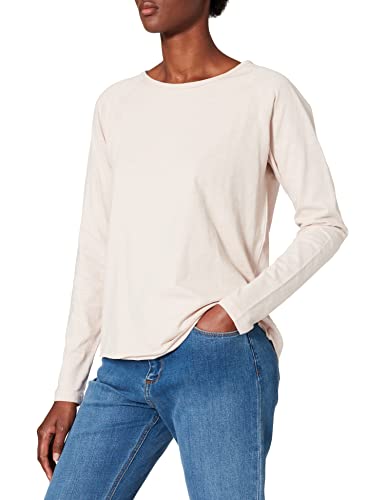 Preisvergleich Produktbild Camel Active Womenswear Damen Basic Langarm T-Shirt, Flieder, L