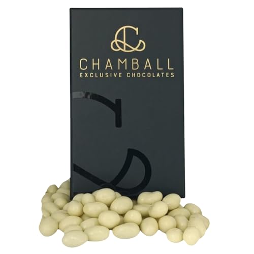 Chocolate Pistacho | Pistachos con Chocolate Blanco | Bombones con pistachio | Regalo Original | Perfecto como un dia de Festivo, Cumpleaños o Disfrutarlos con Amigos | Chamball Exclusive