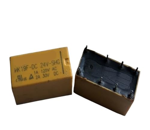 Relé HK19F-DC5V-SHG ideal para proyectos con microcontroladores y automatización casera