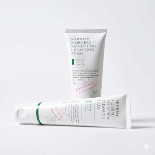 Image of Sanday Morrning Refreshing Cleansing Foam with pH 5.5 for All Skin Types Daily Use 120ml