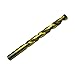 Qualtech 21/64" Tin Coated Jobber Length Drill Bit, DWDTN21/64