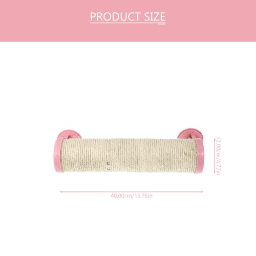 Poste para rascar gatos de sisal resistente tamaño mediano miniatura 2