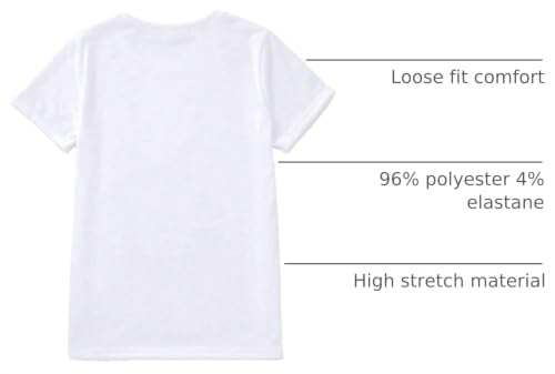 Image of BEAUDRM Women's Graphic Tees Y2K Crop Top Slogan Print Crew Neck T-Shirt 2000s Shirt Summer Tops