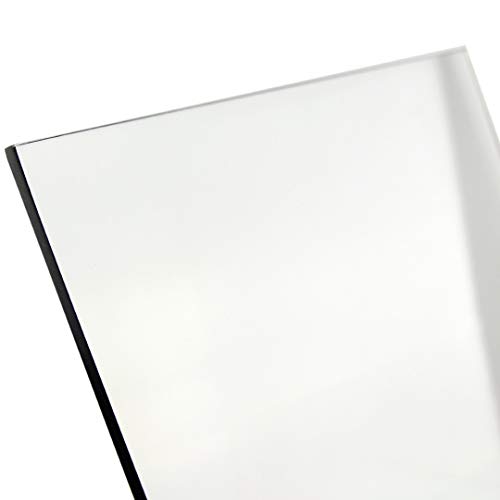 Lámina Lexan Policarbonato 1/4 pulg Transparente 24x24 miniatura 2