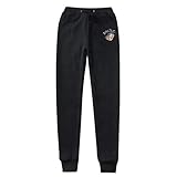 Stil: mode und casual hosen hohe taille, locker sitzende, perfekt für zu hause tragen oder schlaf tragen als pyjama hose, faulenzen oder outdoor-aktivitäten