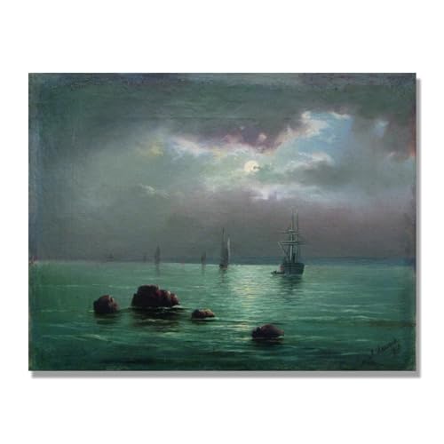 Impression sur toile Lev Lagorio, tableau de maître pour décoration murale raffinée