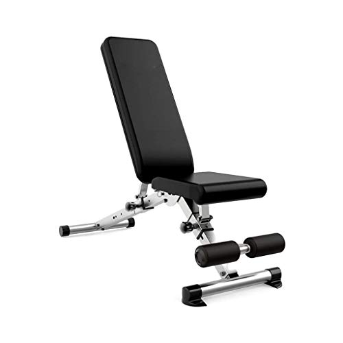 Yfdm Folding Fitness Chair Dumbbell Bench Home Sit-Up Board Multi-Functional Abdominal Board Small Bench Stool Indoor Fitness #TOP26