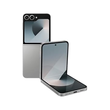 Samsung Celular Galaxy Z Flip6 5G, 256GB, 12GB RAM, Tela 6.7", Câm. Dupla + Selfie 50MP, Galaxy AI - Cinza