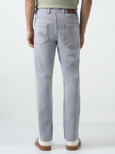 Image of Urbano Fashion Men's Slim Fit Washed Denim Jeans Stretchable