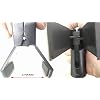 Microphone Clips for Stands,4 Pack Universal Wireless Mic Clip Holder with 5/8 to 3/8 Microphone Adapter,Knob Adjustable 180 Degrees