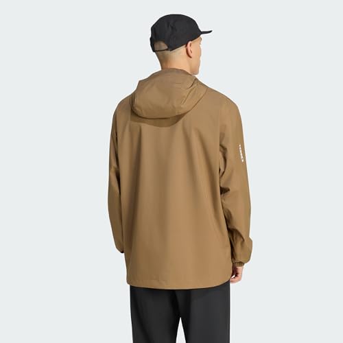 Chaqueta impermeable Terrex contra tormentas cortavientos transpirable de hombre 4