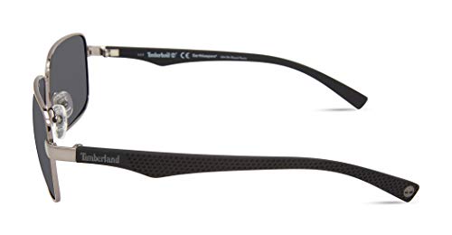 Image of Timberland Men's TBA9265 Polarized Rectangular Sunglasses