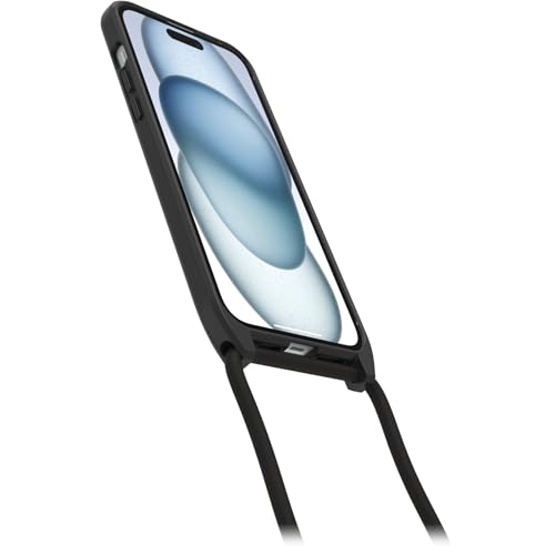 Coque antichoc iPhone 15 Plus Otterbox anti chute avec collier réglable noir - 3