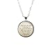 CellsDividing Personalized Jewelry, Custom Quote Necklace, Your Text Or Word
