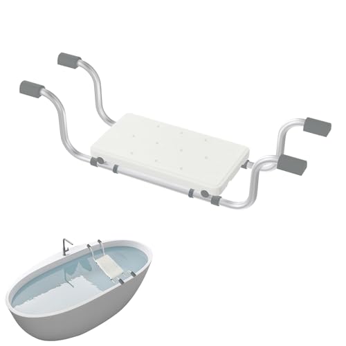 UISEBRT Badewannensitz Senioren Ausziehbare 72-82cm rutschfest...