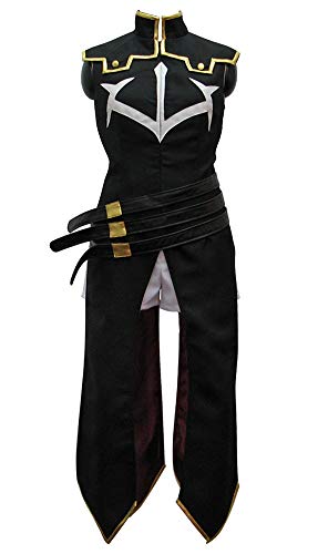 Code Geass C.C. Cosplay Costume Black Full Set Any Size Custom Made (Men XL)