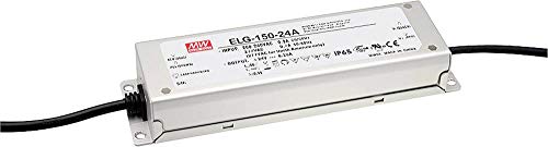 Mean Well ELG-150-24DA-3Y LED Transformer, LED Driver Constant Voltage, Constant Current 150W 6.25A 12-24