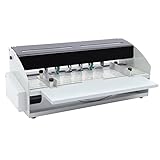 Electric Creasing Machine, 3-in-1 18inch Paper Creasing Scoring Machine Use Round Creasing Technology Office Paper Creaser Scorer Perforator Cutter for Card Invitation Ticket Label Envelope