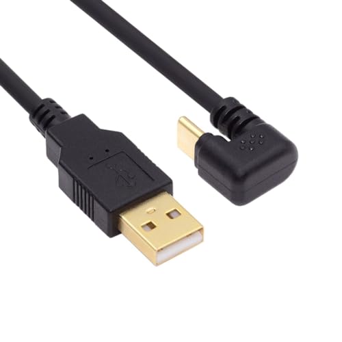 Cable Extensión USB 2.0 a USB C 1.0M Ángulo U miniatura 6