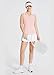 baleaf Womens Golf Shirt Sleeveless Tennis Tank Tops V-Neck Racerback Polo Collar UPF Pink S